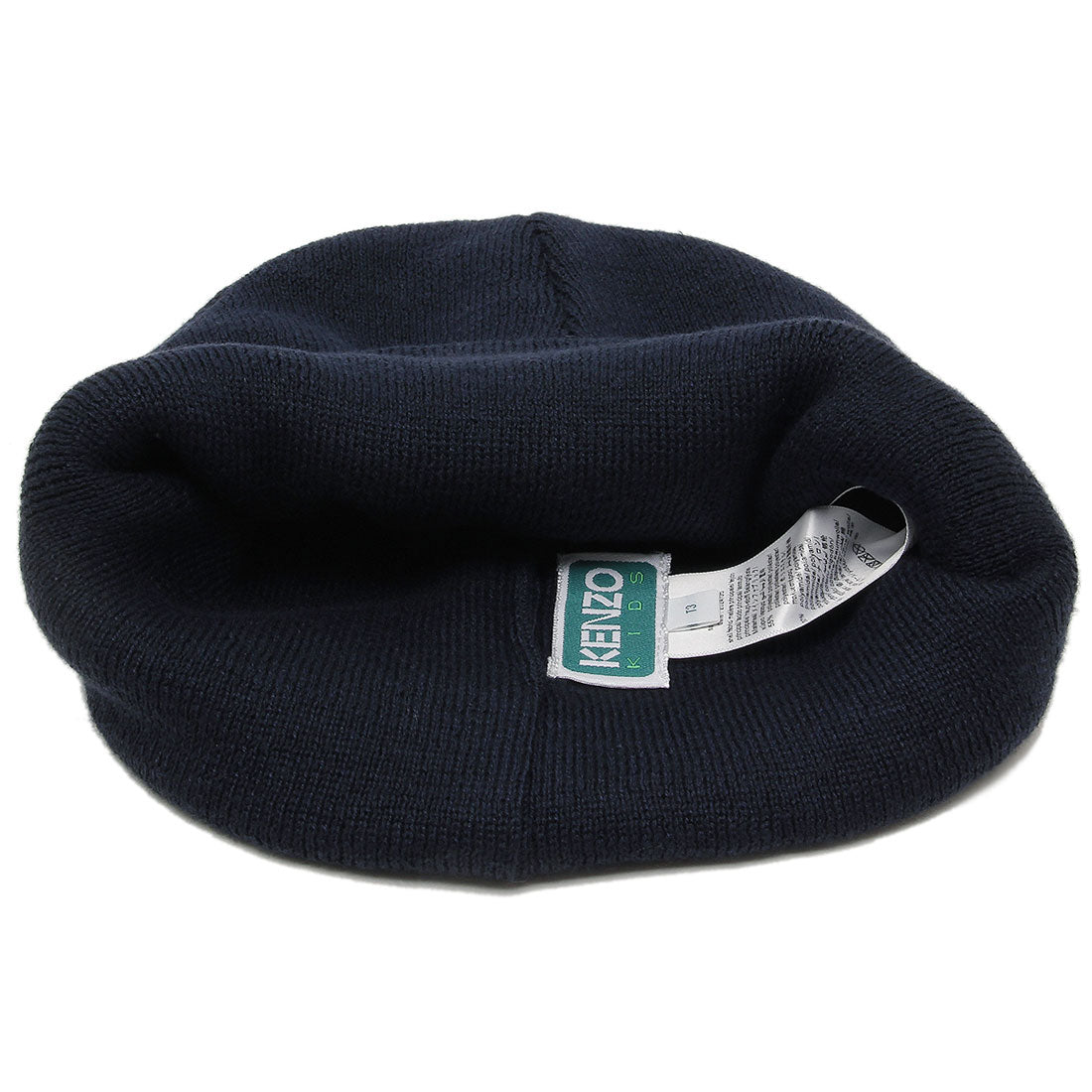 ケンゾー KENZO 帽子 ニット帽子 ネイビー キッズ KENZO K60604 84A