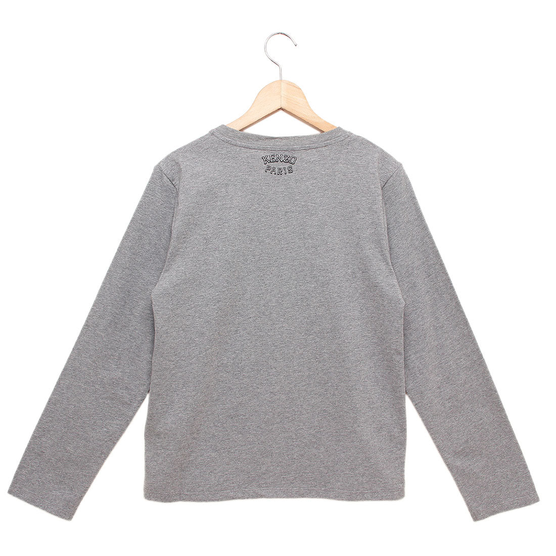 KENZO T-shirt Cut and Sew Children's Clothing Long T-shirt gray Boys KENZO K60766 A29