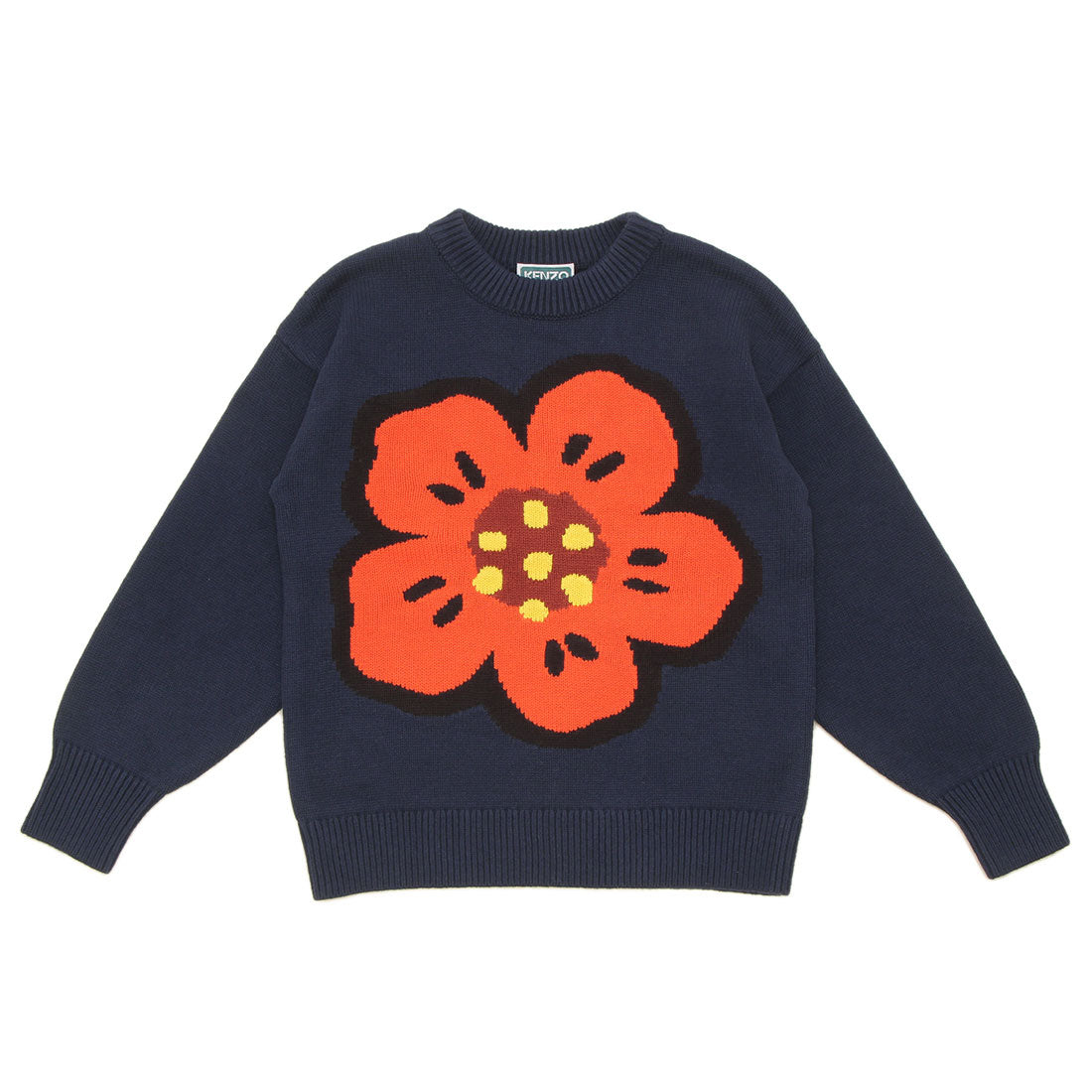 ケンゾー KENZO 毛衣 兒童服裝 藏青色 兒童 KENZO K60641 84A