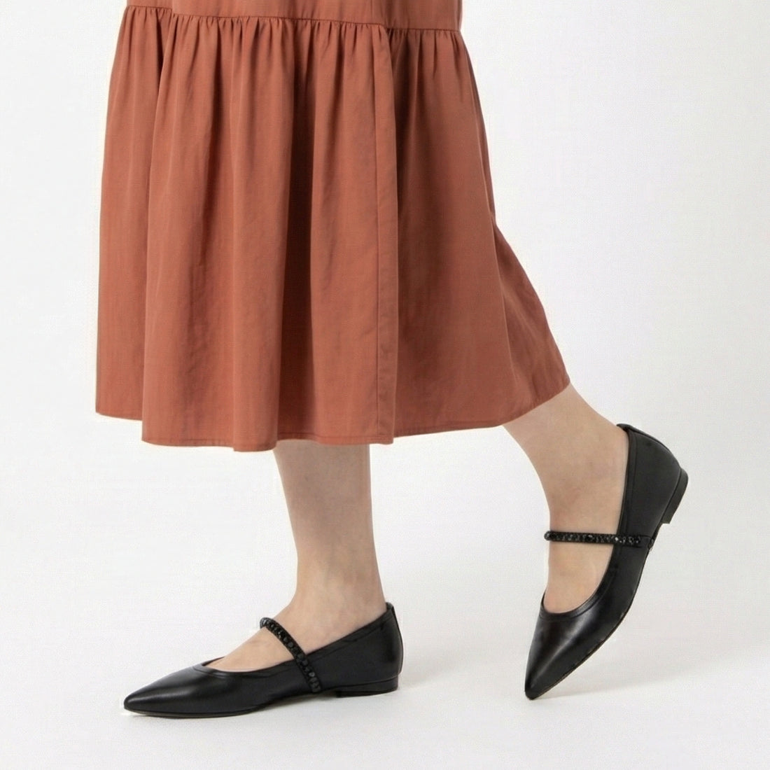 ケンネルアンドシュメンガー KENNEL&SCHMENGER ポインテッドトゥ フラットパンプス (schwarz) schwarz