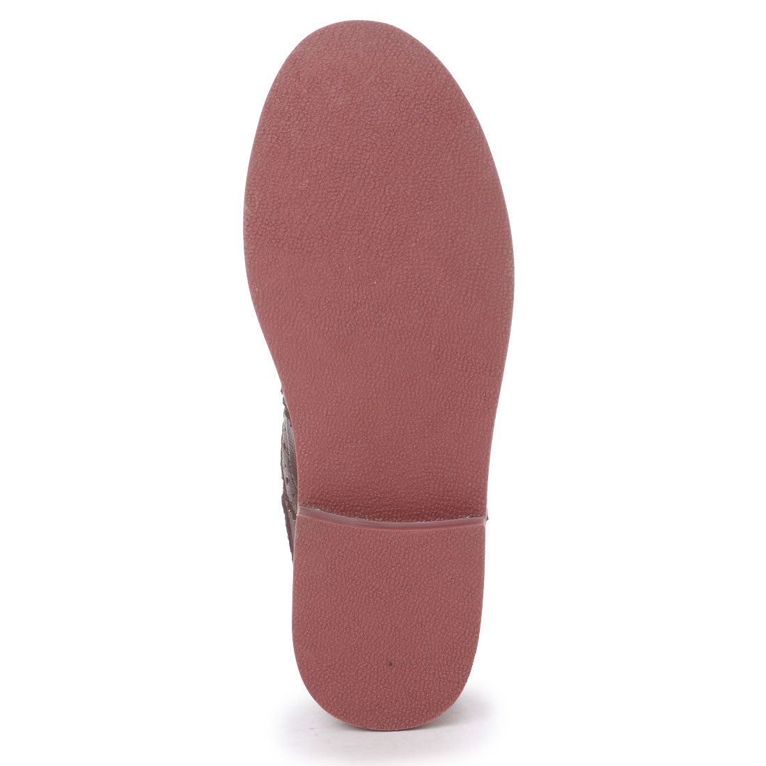 キスコ KISCO 【牛革】サイドゴアインチェック柄メダリオンショートブーツ8546