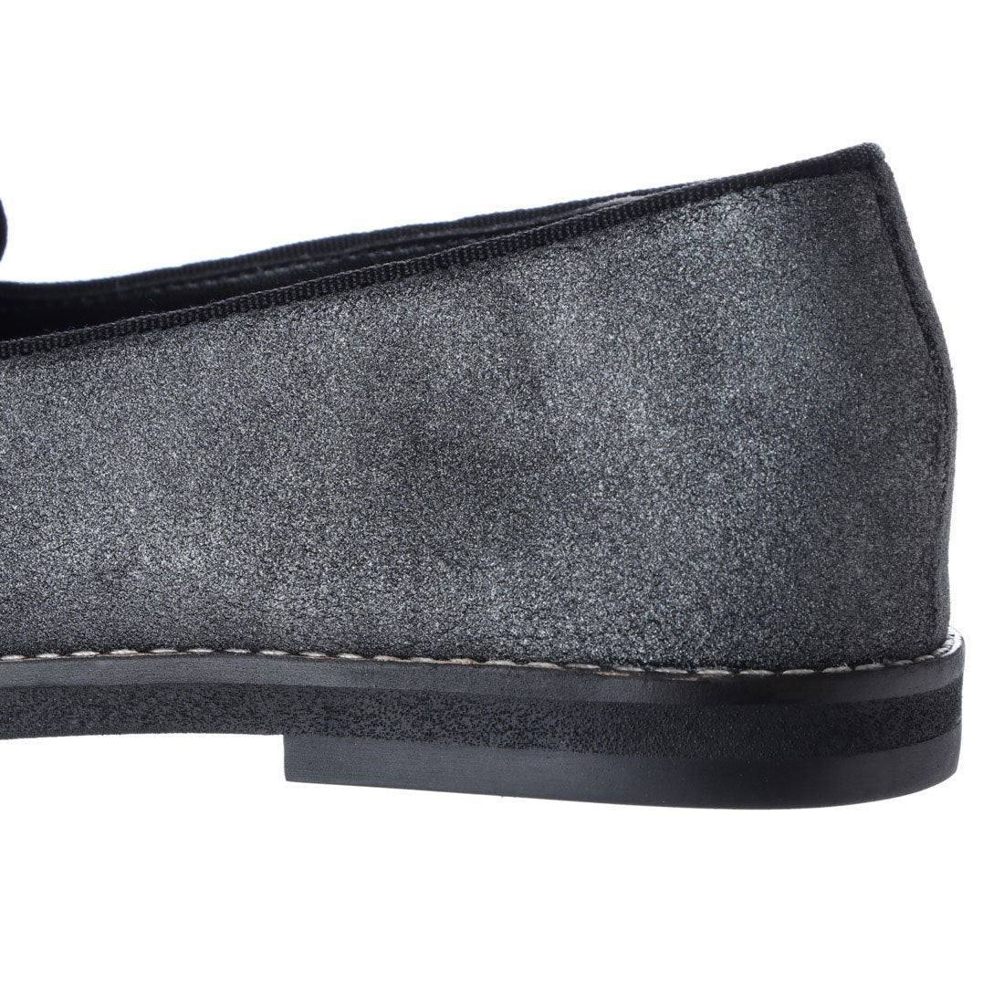 キスコ KISCO 【本革】カジュアルフラットシューズ