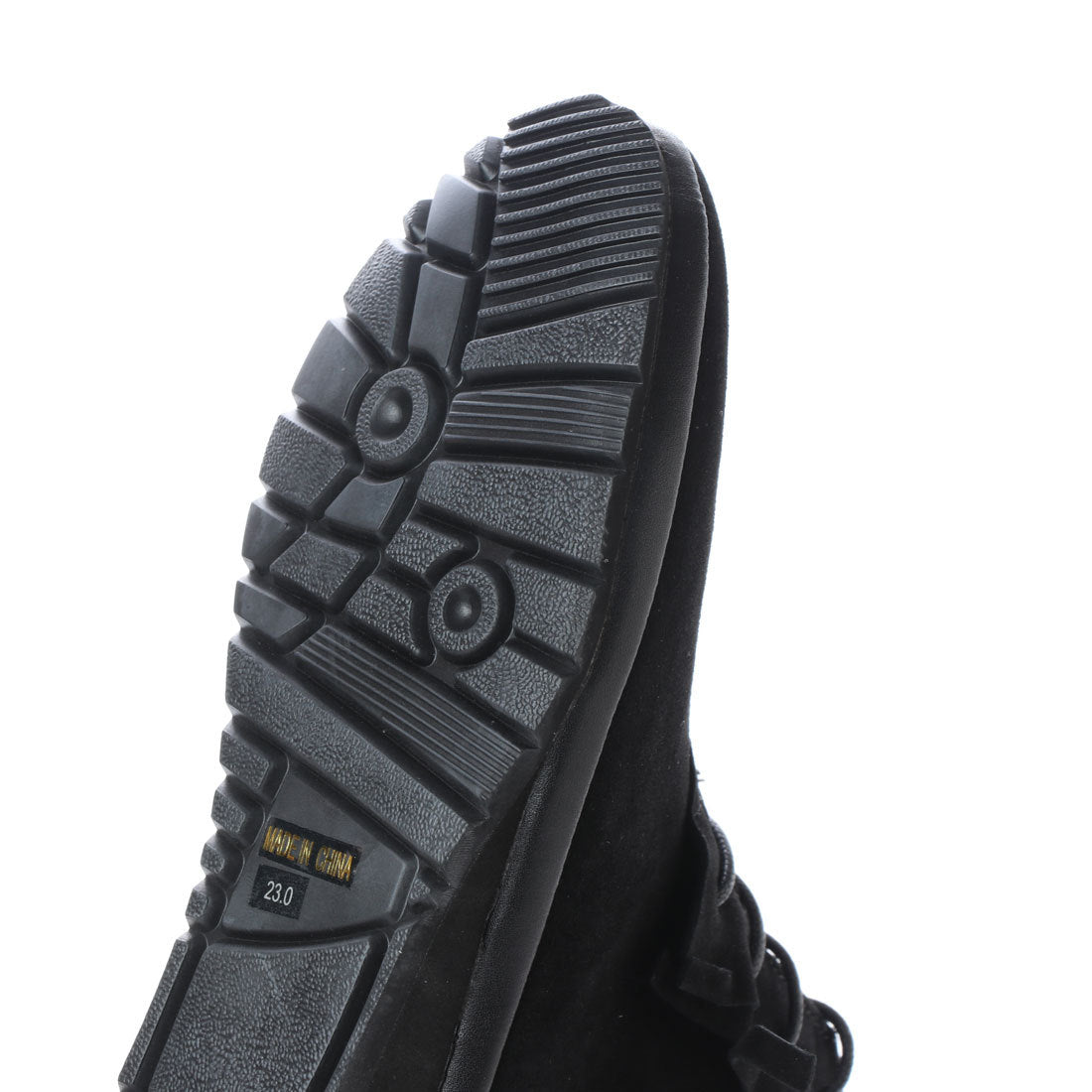 キスコ KISCO 【本革】タッセル使いレースアップショートブーツ