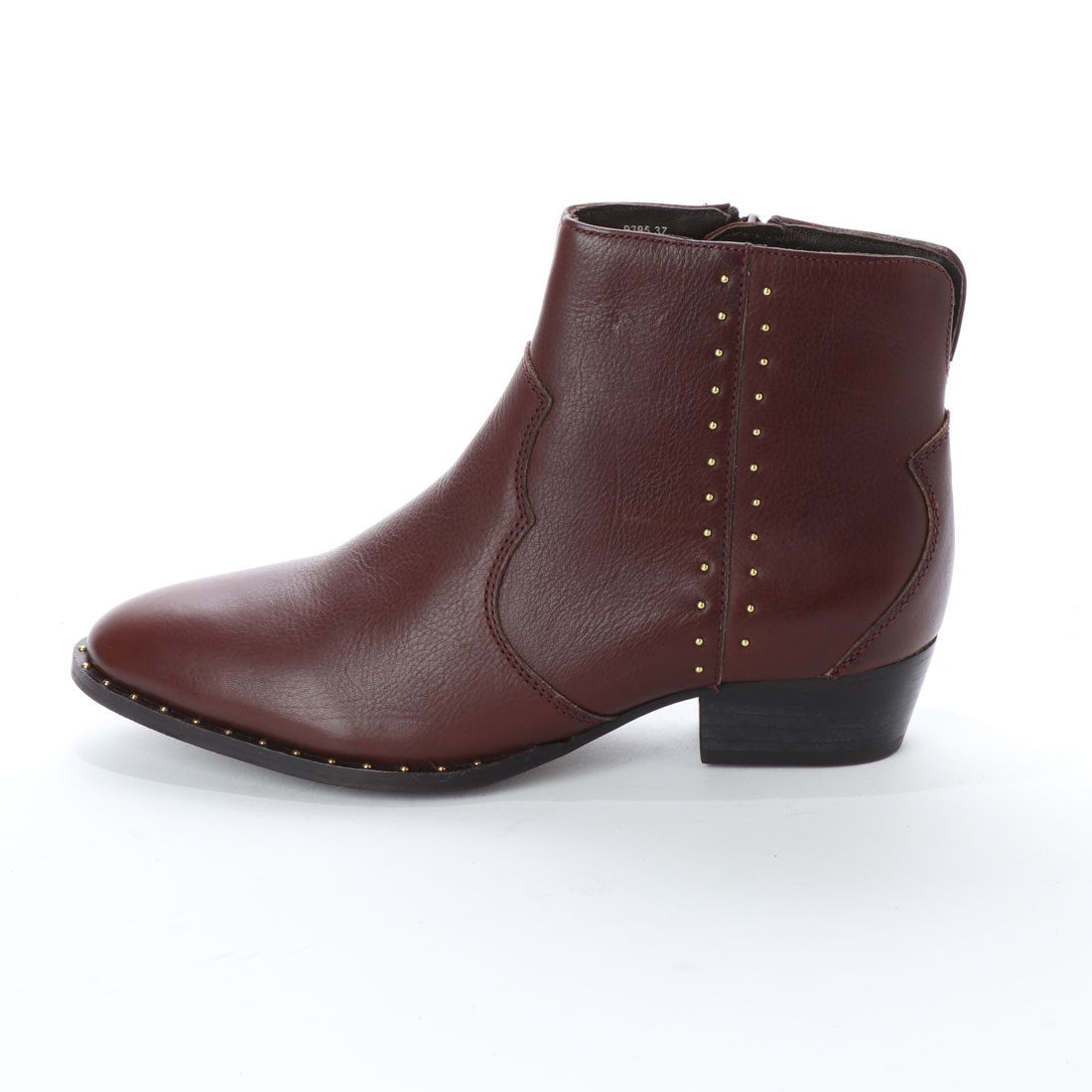 キスコ KISCO 【本革】スタッズ飾りショートブーツ