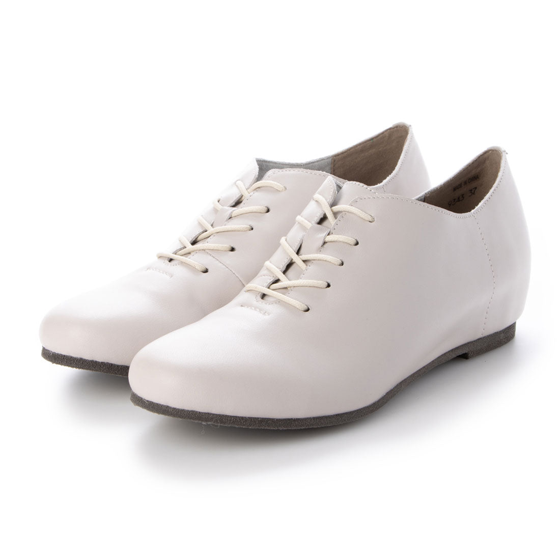 キスコ KISCO 【本革】レースアップインヒールシューズ