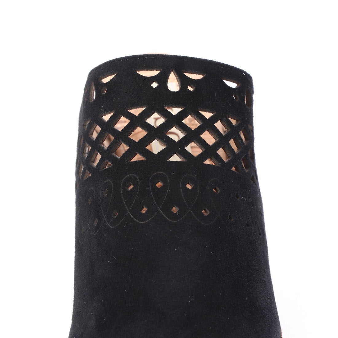 キスコ KISCO 【本革】カッティングデザインウェッジサンダル