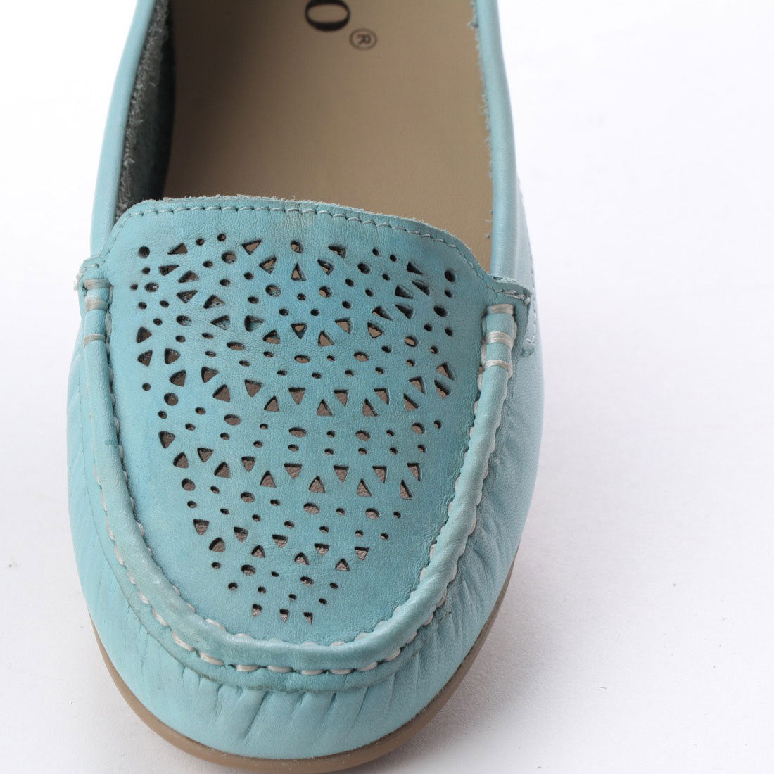 キスコ KISCO 【本革】スプリングカラーメッシュカジュアルシューズ