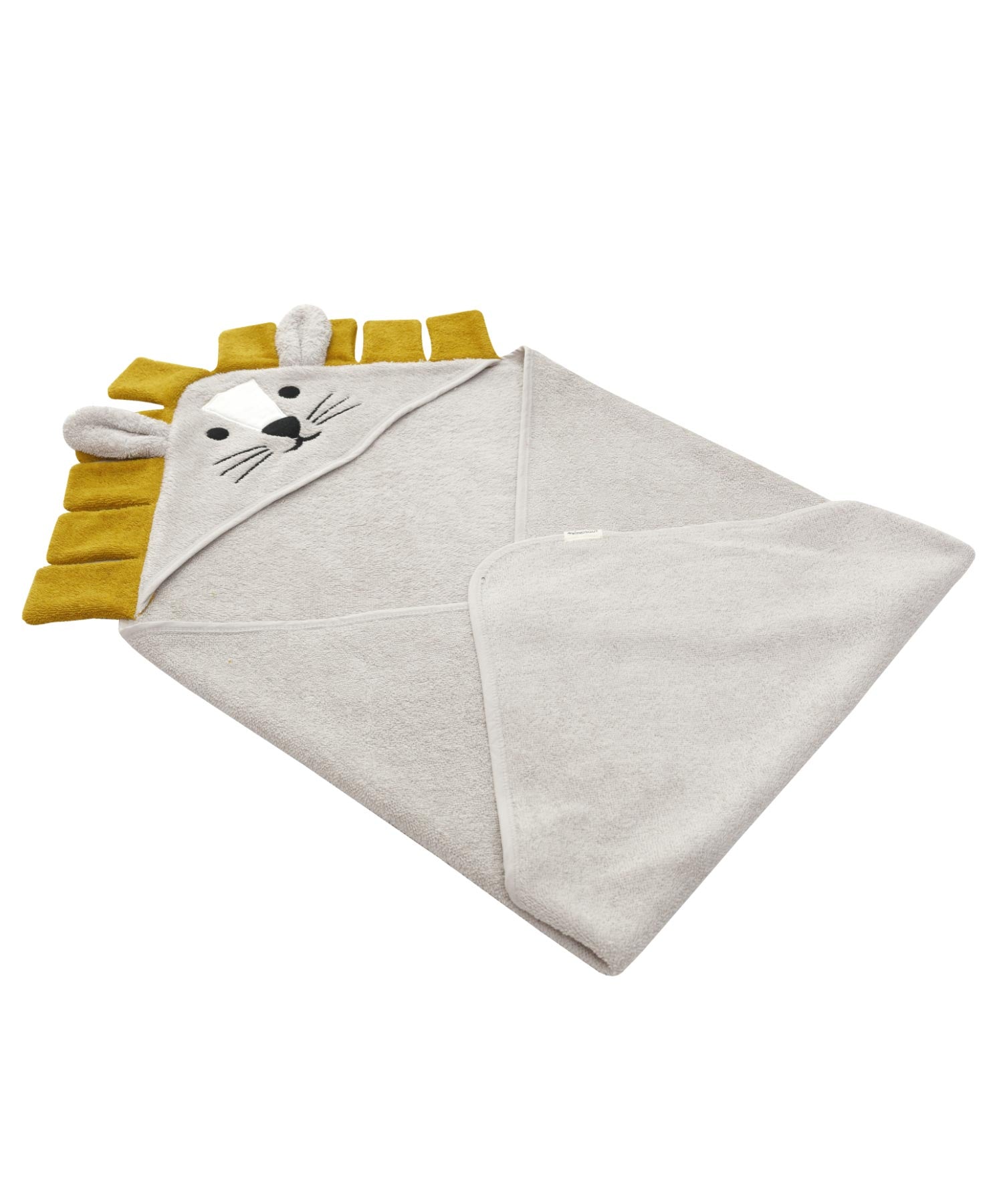 キンズグート KINDSGUT 正規販売代理店 キンズグート KINDSGUT Kapuzenhandtuch 75×75cm カプツェンハントトゥーフ HOODED TOWEL フード付き タオル ベビー キッズ (dinosaur/恐竜) dinosaur/恐竜