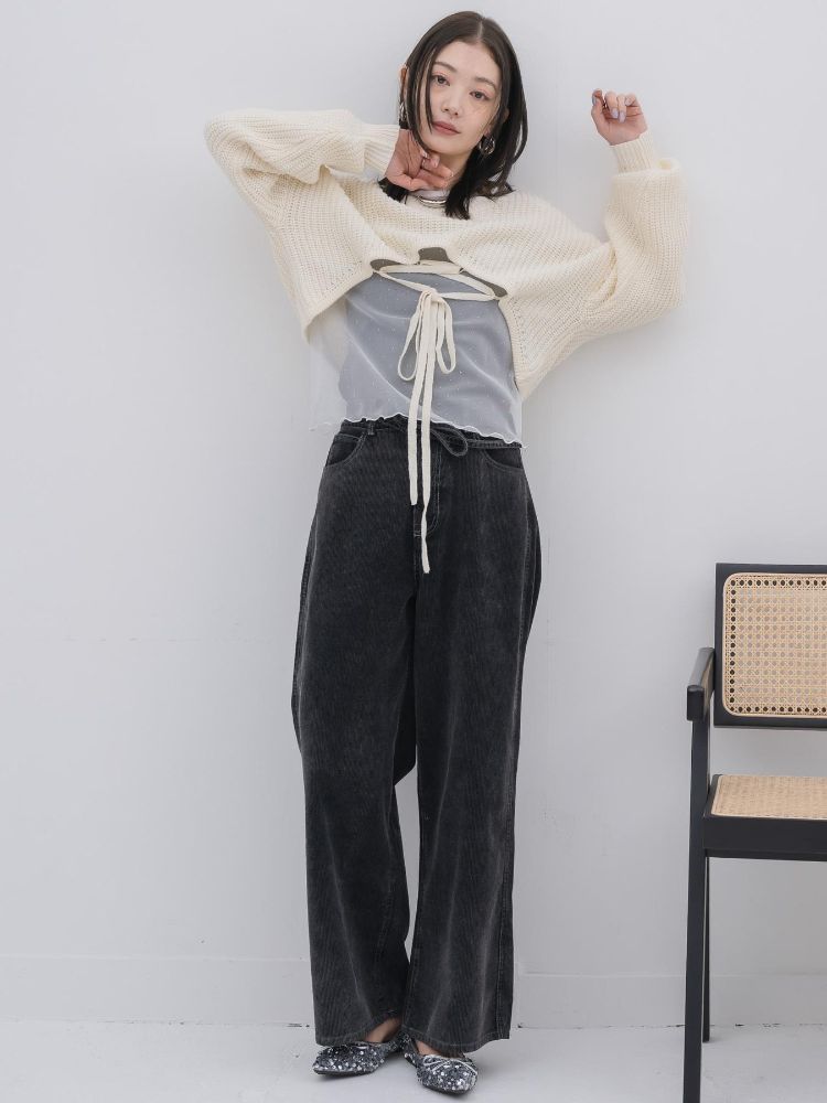 キヴィ kivi short round hem PO (GRN2) GRN2