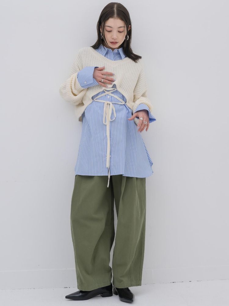 キヴィ kivi short round hem PO (GRN2) GRN2