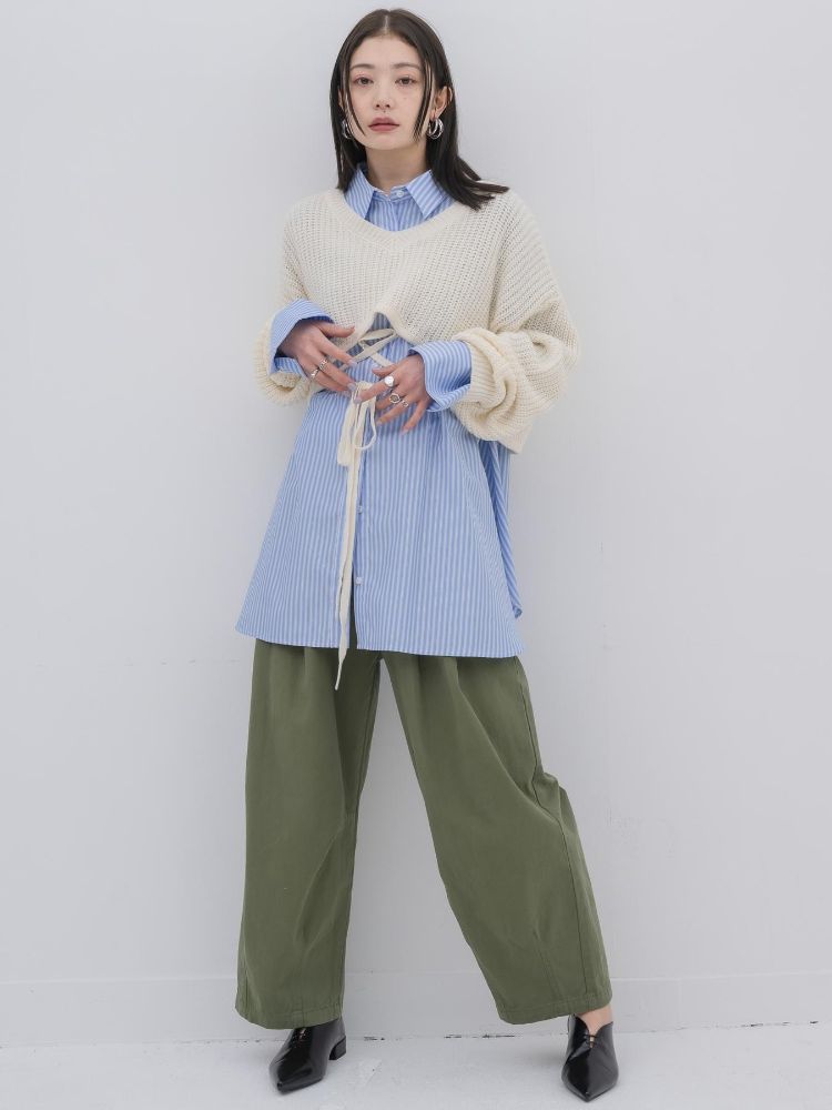 キヴィ kivi short round hem PO (GRN2) GRN2