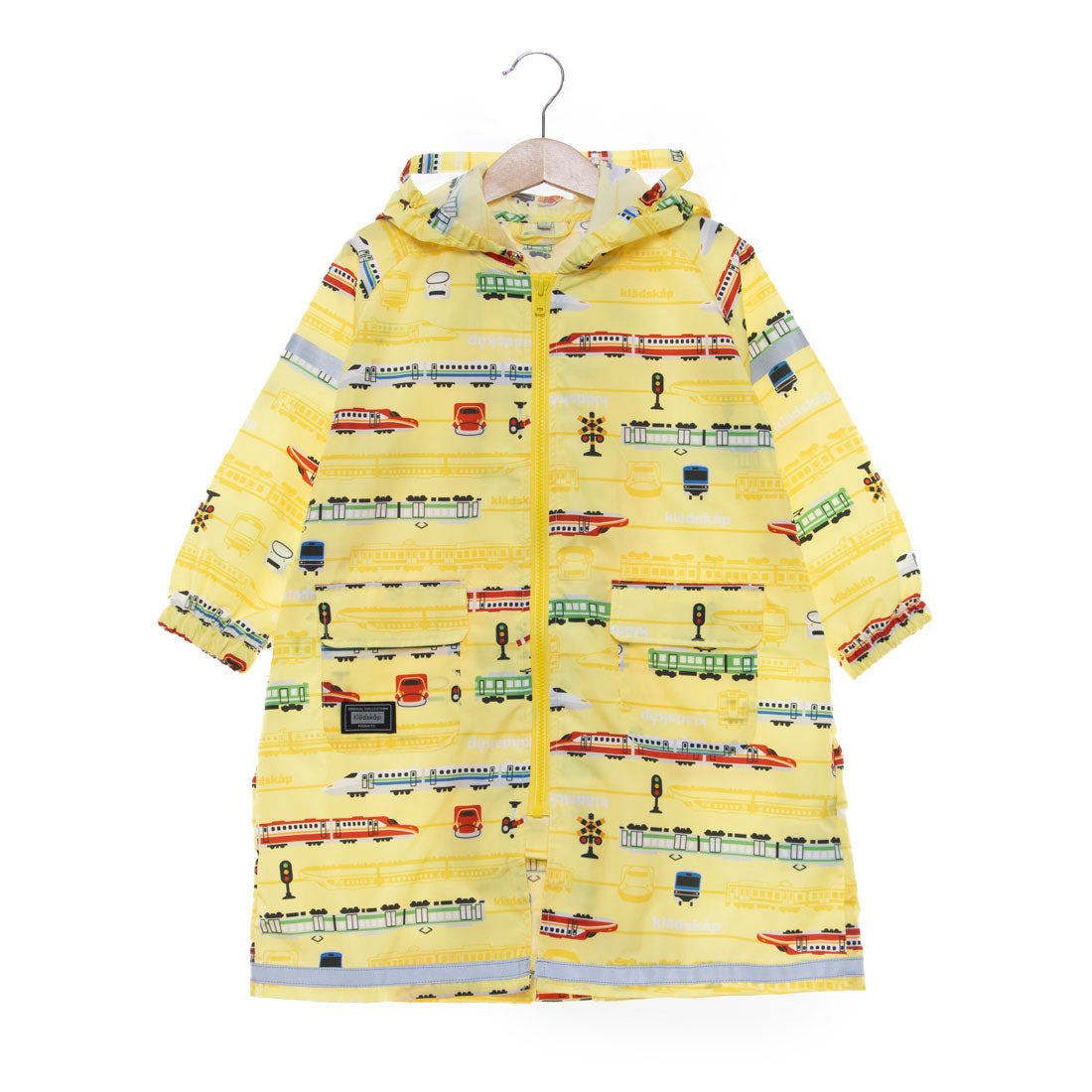 クレードスコープ kladskap 総柄レインコート