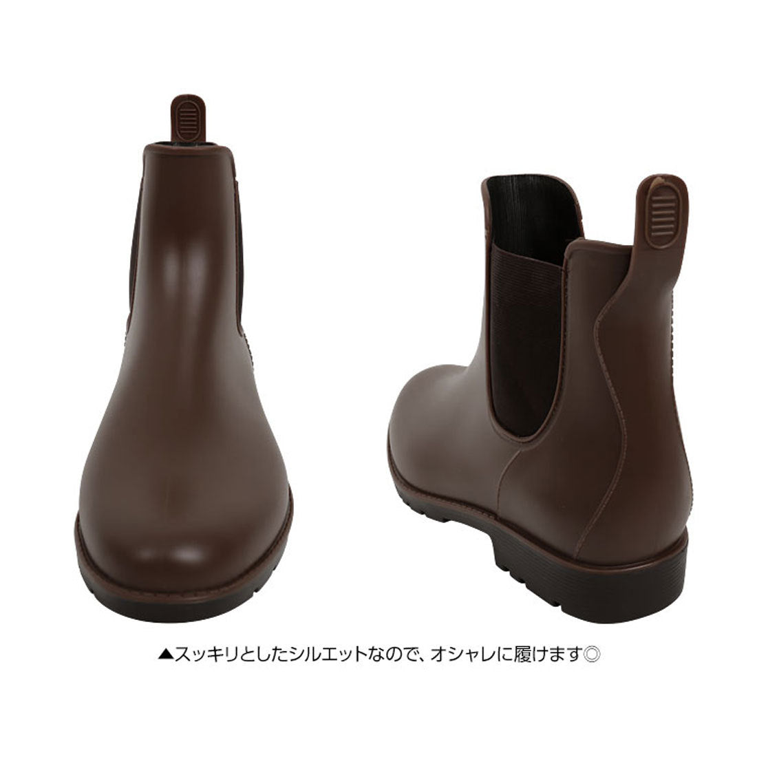 コウベレタス KOBE LETTUCE サイドゴアレインブーツ