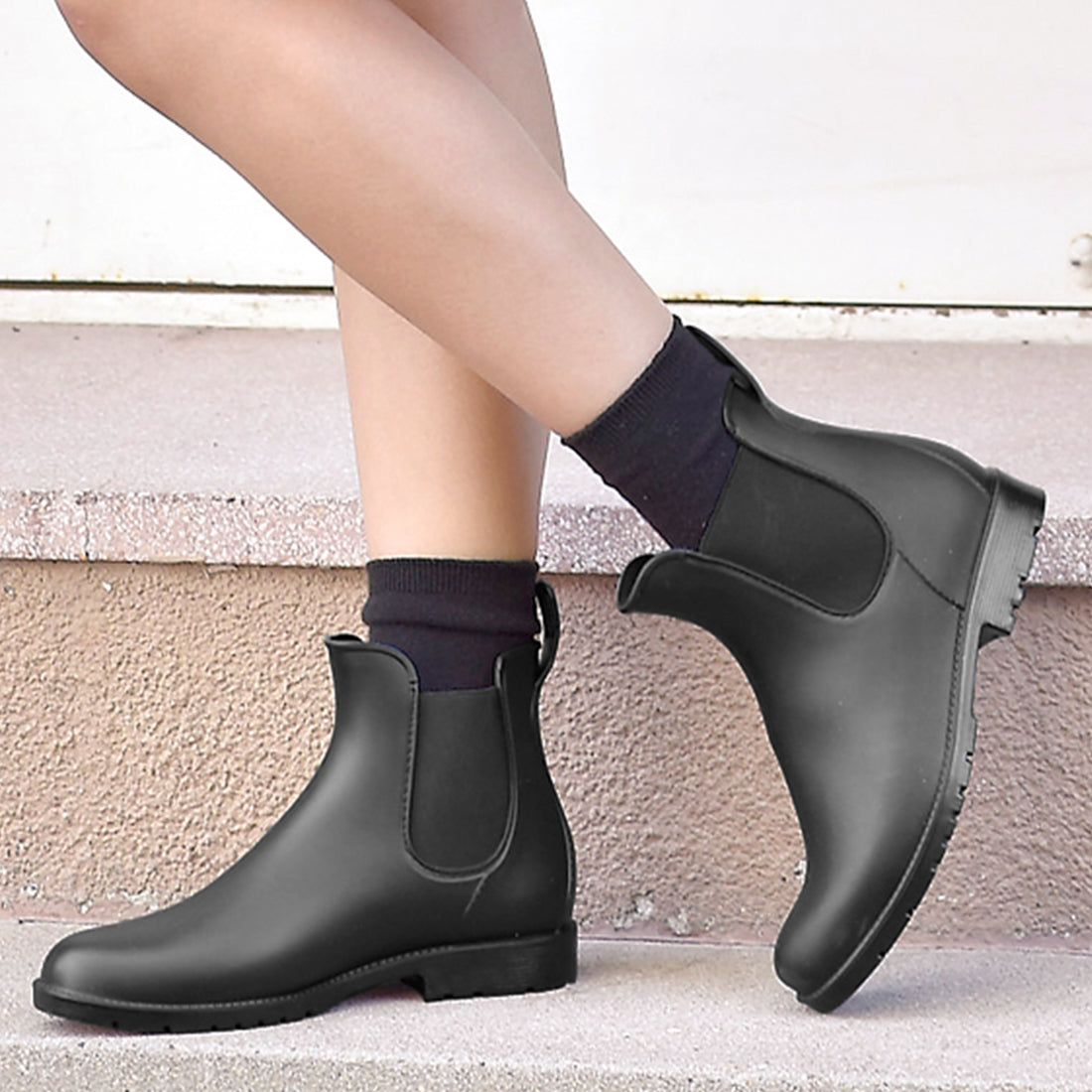 コウベレタス KOBE LETTUCE サイドゴアレインブーツ