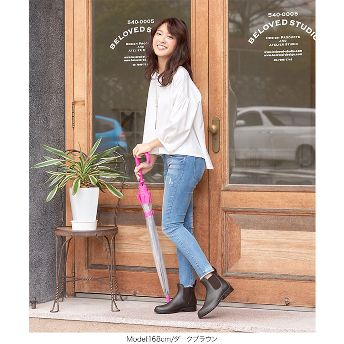 コウベレタス KOBE LETTUCE サイドゴアレインブーツ