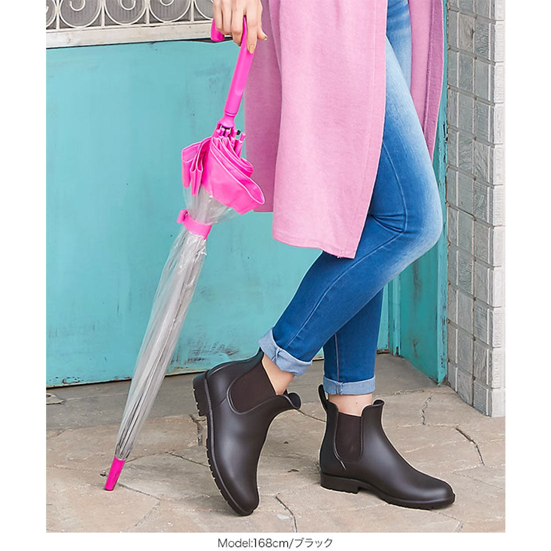 コウベレタス KOBE LETTUCE サイドゴアレインブーツ