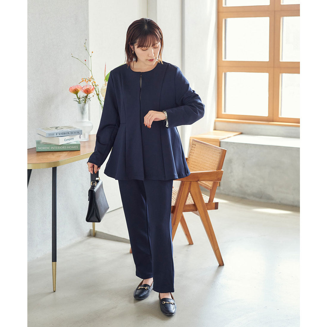 KOBE LETTUCE [Ceremony] [Petit Lettuce] Peplum Jacket Set