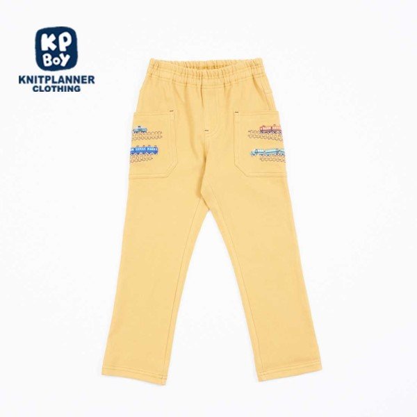 ケーピー KP KPBOY ニットツイルパンツ(80~130) (紺) 紺