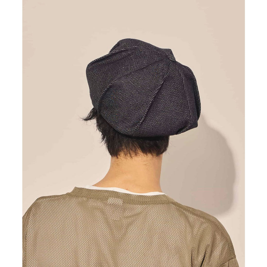 アース arth arth Loose Denim Tuck Cas / アース (NAVY (71)) NAVY (71)