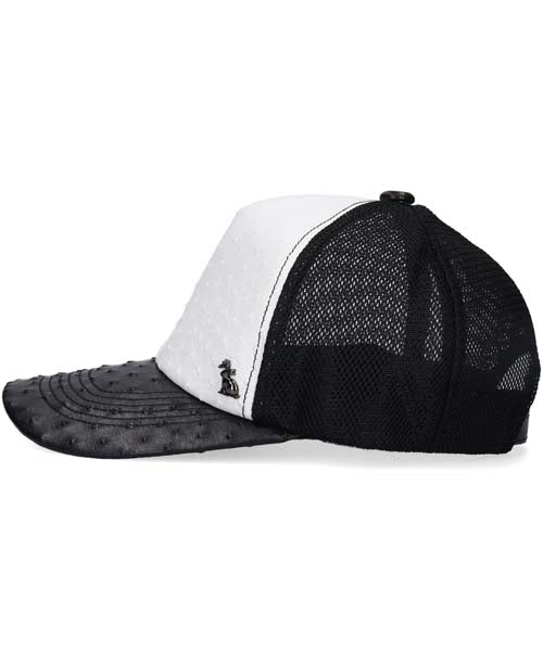 アース arth arth Ostrich CAP (BLACK(01)) BLACK(01)
