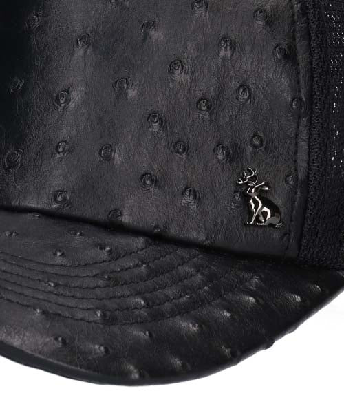アース arth arth Ostrich CAP (BLACK(01)) BLACK(01)
