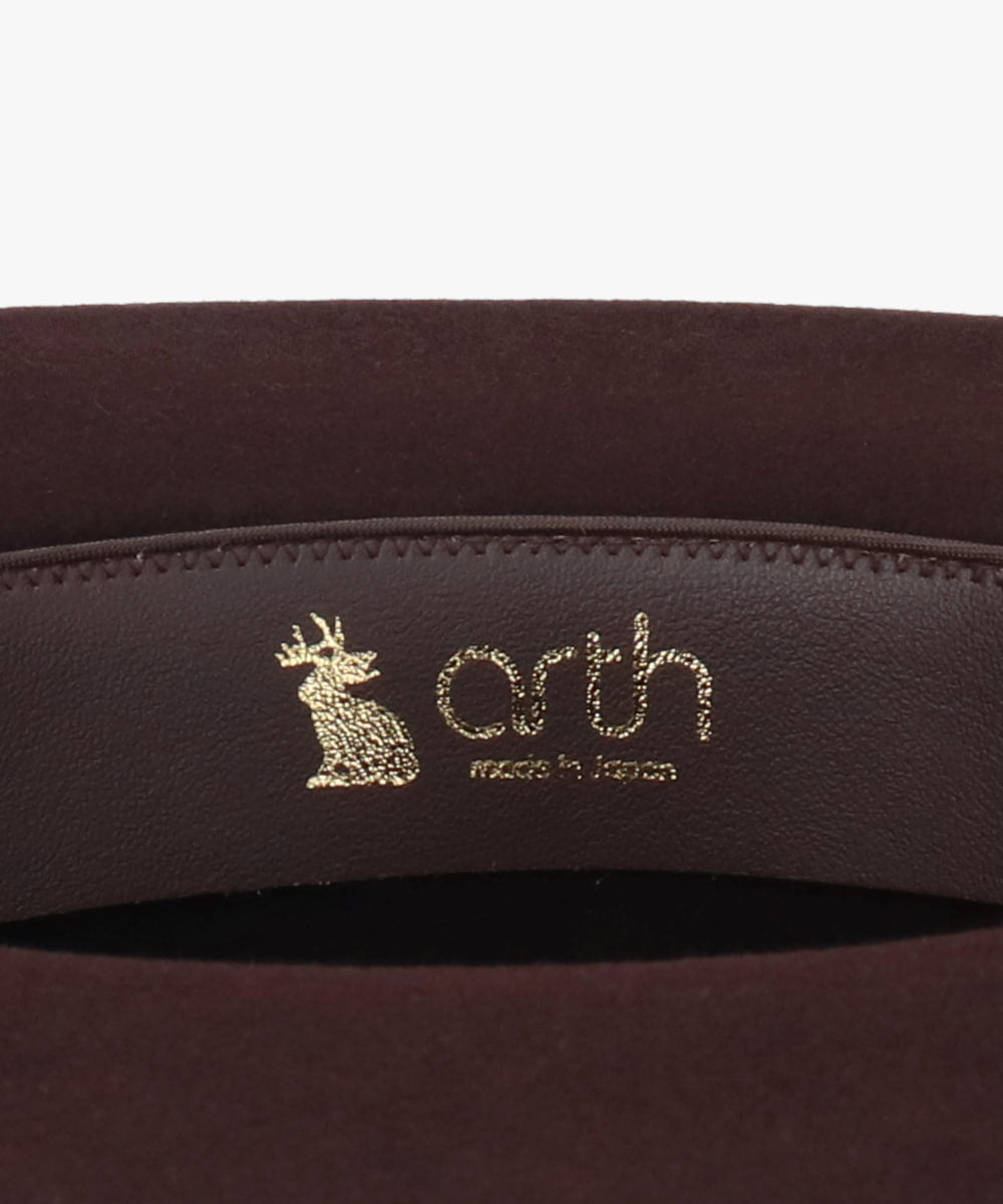 アース arth arth Long EdgeUp Porkpie (LT BEIGE (95)) LT BEIGE (95)