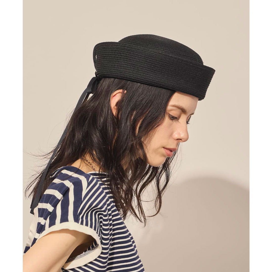 アース arth arth Raffia BD Sailor / アース (BLACK (01)) BLACK (01)