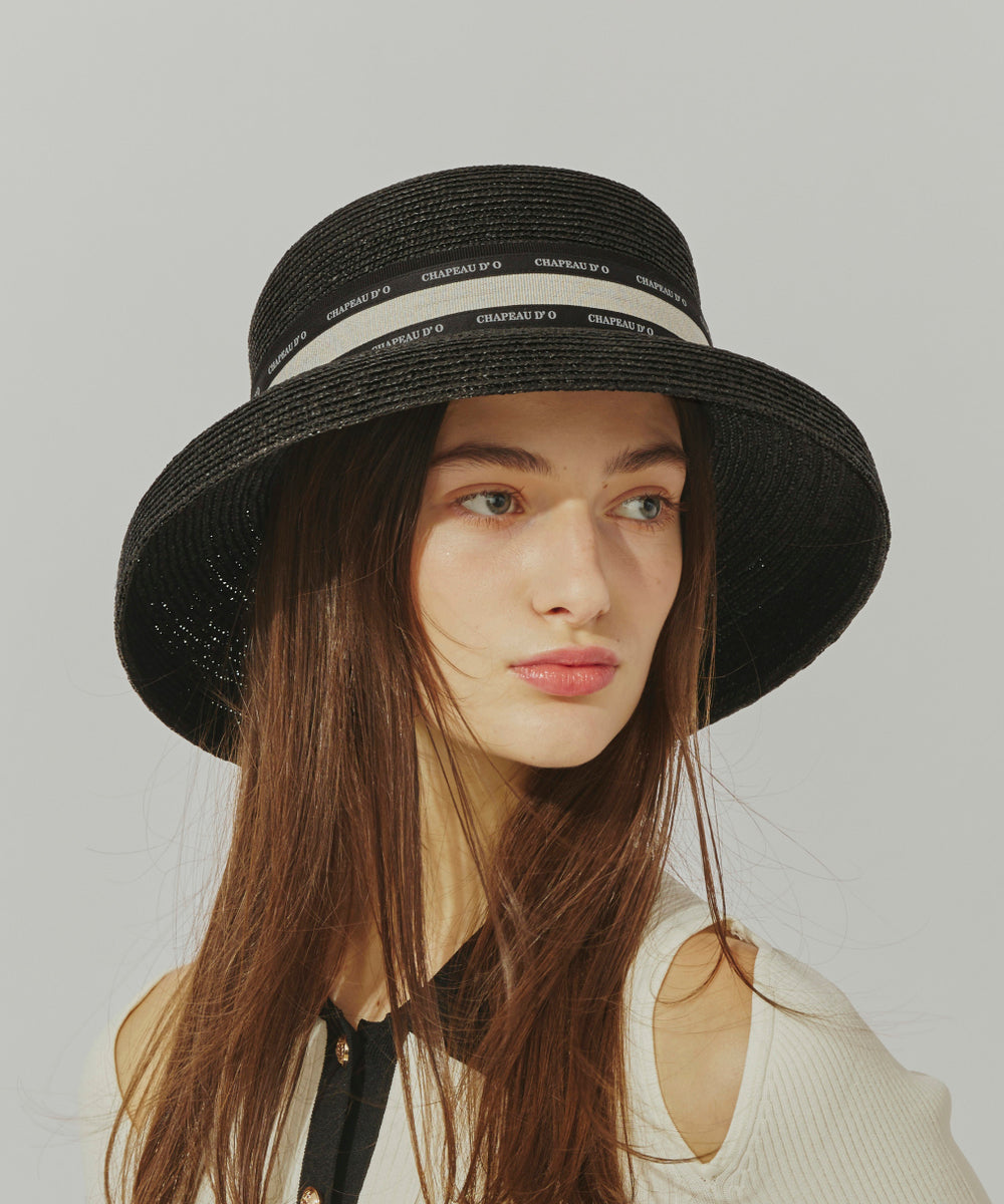シャポー ド オー Chapeau d'O Chapeau d' O Straw-B Casablanca Logo