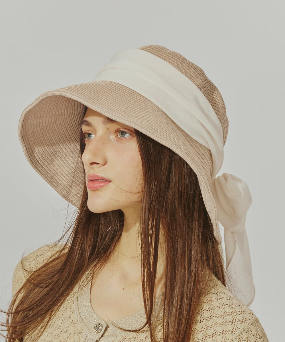 Chapeau d'O Silk Braid Capeline / Chapeau d'O