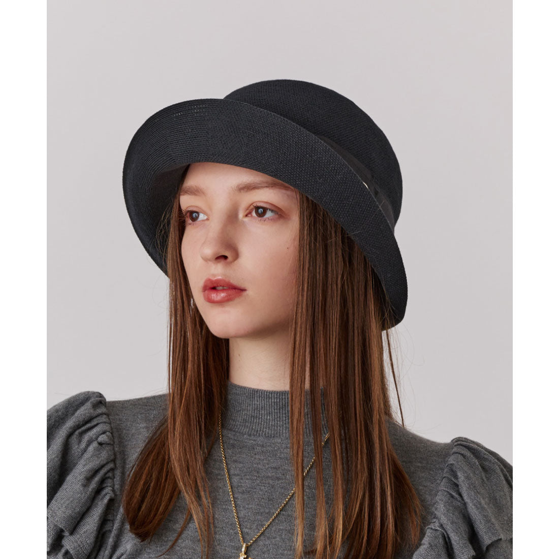 シャポー ド オー Chapeau d'O Chapeau d' O Wide Ribbon TH Breton / シャポードオー (BLACK (01)) BLACK (01)