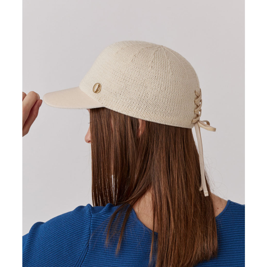 シャポー ド オー Chapeau d'O Chapeau d' O  TM Knit x Velour Cap / シャポードオー (LT BEIGE (95)) LT BEIGE (95)