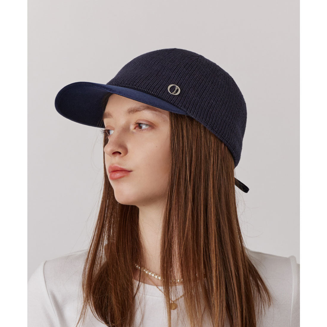 シャポー ド オー Chapeau d'O Chapeau d' O  TM Knit x Velour Cap / シャポードオー (NAVY (71)) NAVY (71)