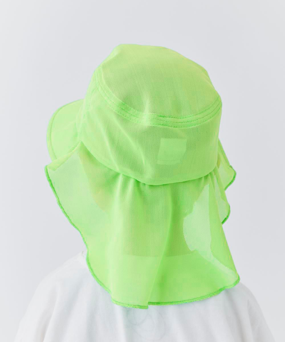 オルネート ORNERTE ORNERTE 無地 キッズスイムタレ付きハット (PINK (15)) PINK (15)