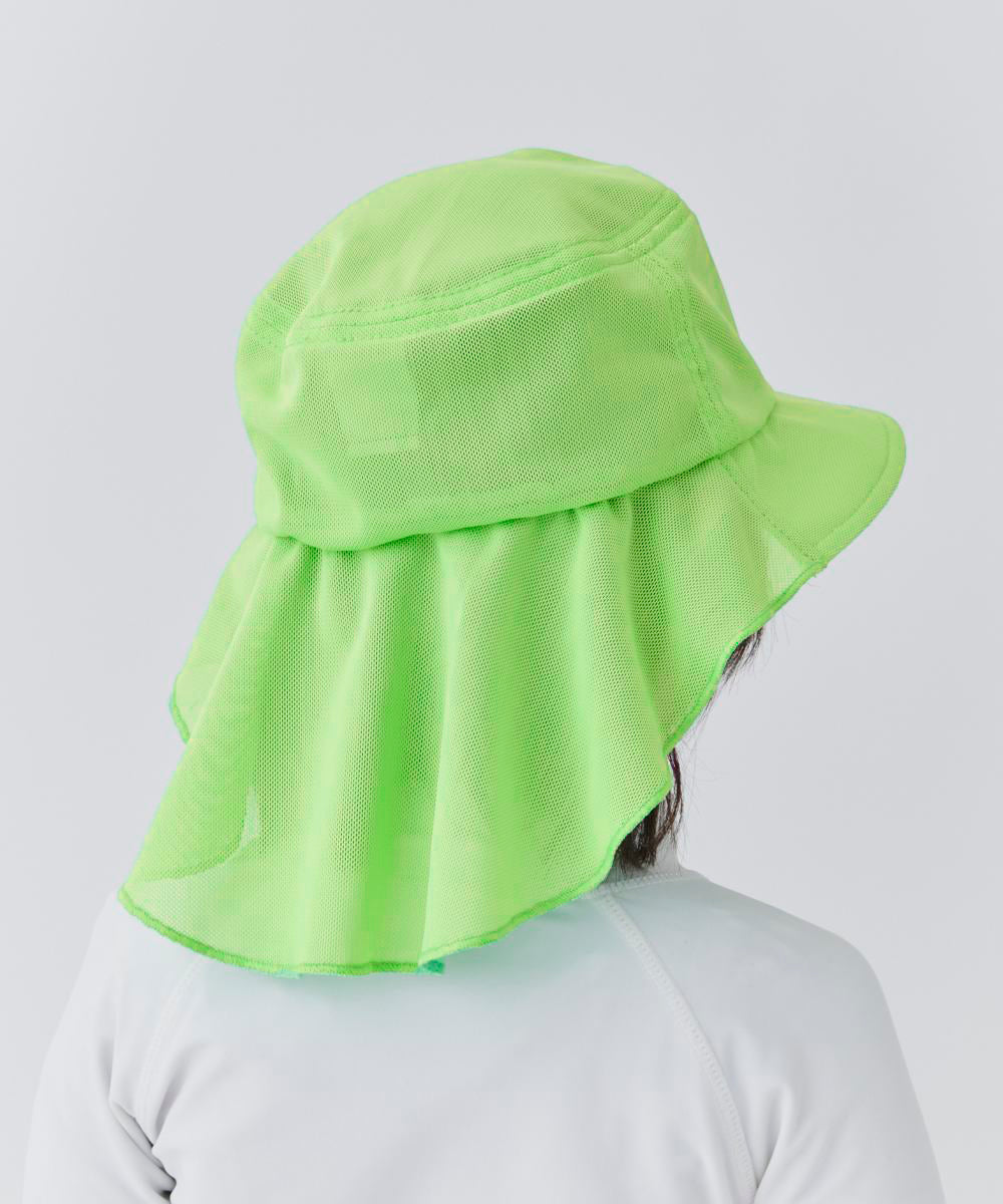 オルネート ORNERTE ORNERTE 無地 キッズスイムタレ付きハット (PINK (15)) PINK (15)