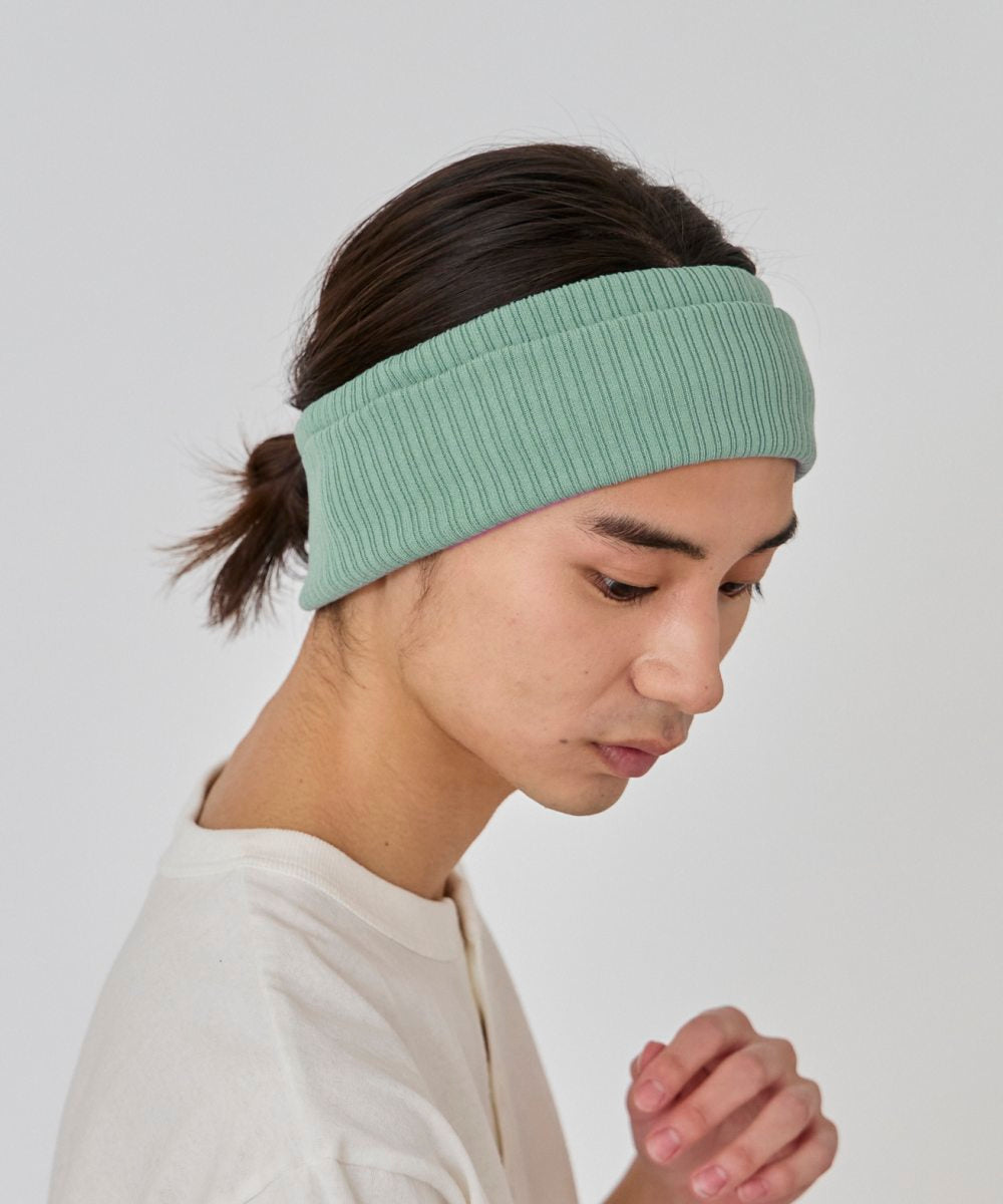オーバーライド OVERRIDE OVERRIDE RIB CUFF HEADBAND (BROWN (91)) BROWN (91)