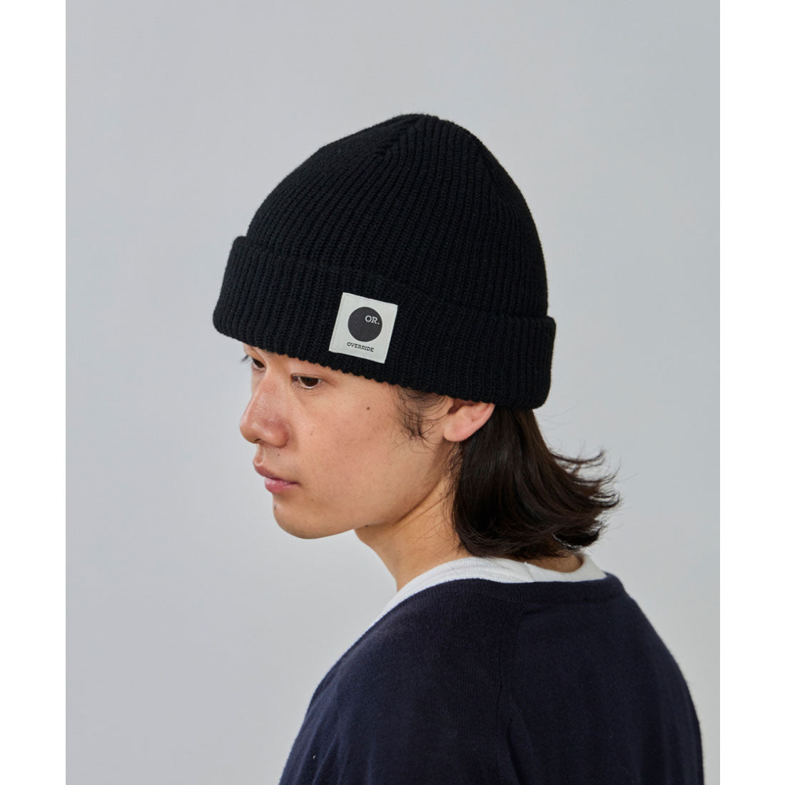 オーバーライド OVERRIDE OVERRIDE REP WOVEN LABEL WATCH / オーバーライド (BLACK (01)) BLACK (01)