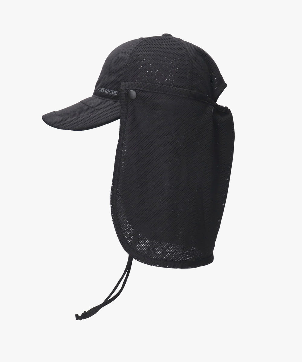 オーバーライド OVERRIDE OVERRIDE VENTLOCK MESH SHADE CAP / オーバーライド (BLACK (01)) BLACK (01)