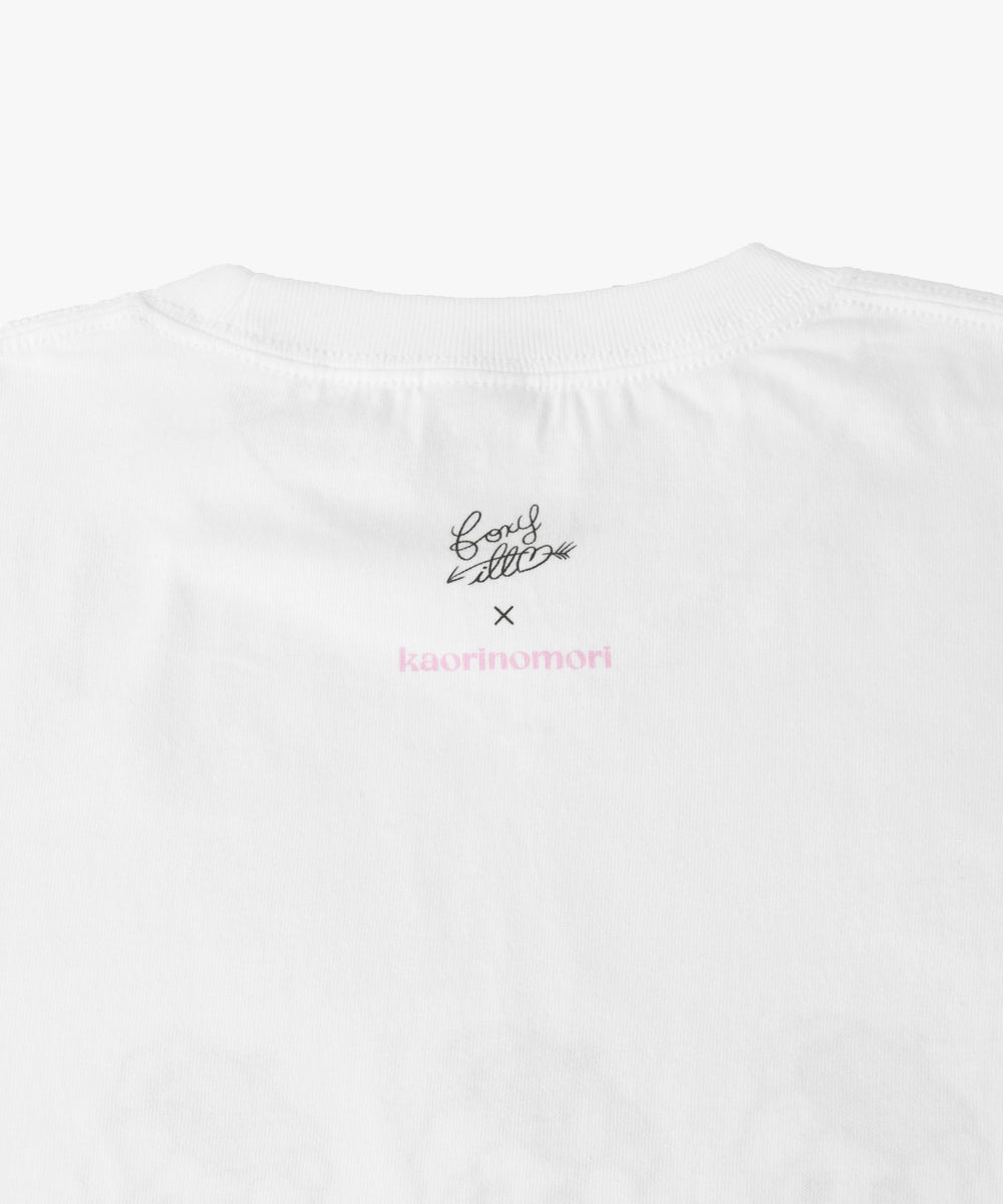 カオリノモリ カオリノモリ kaorinomori kaori×foxy TシャツS (WHITE (06)) WHITE (06)