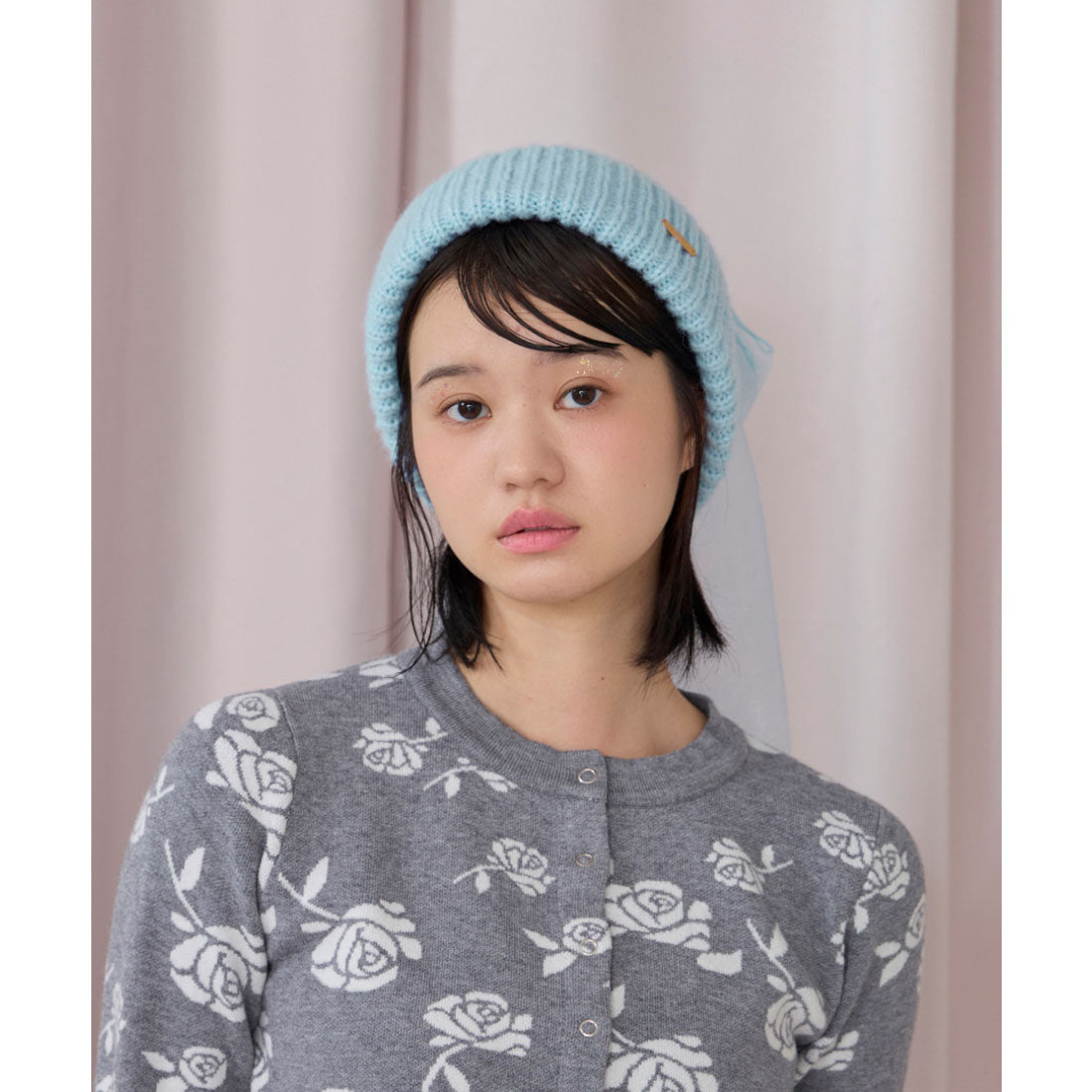 カオリノモリ カオリノモリ kaorinomori キトゥンニット / カオリノモリ (POWDER BLUE (75)) POWDER BLUE (75)