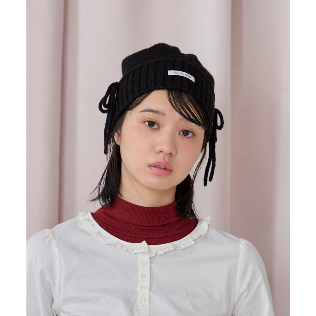 カオリノモリ カオリノモリ kaorinomori ラメルニット ジェム / カオリノモリ (BLACK (01)) BLACK (01)