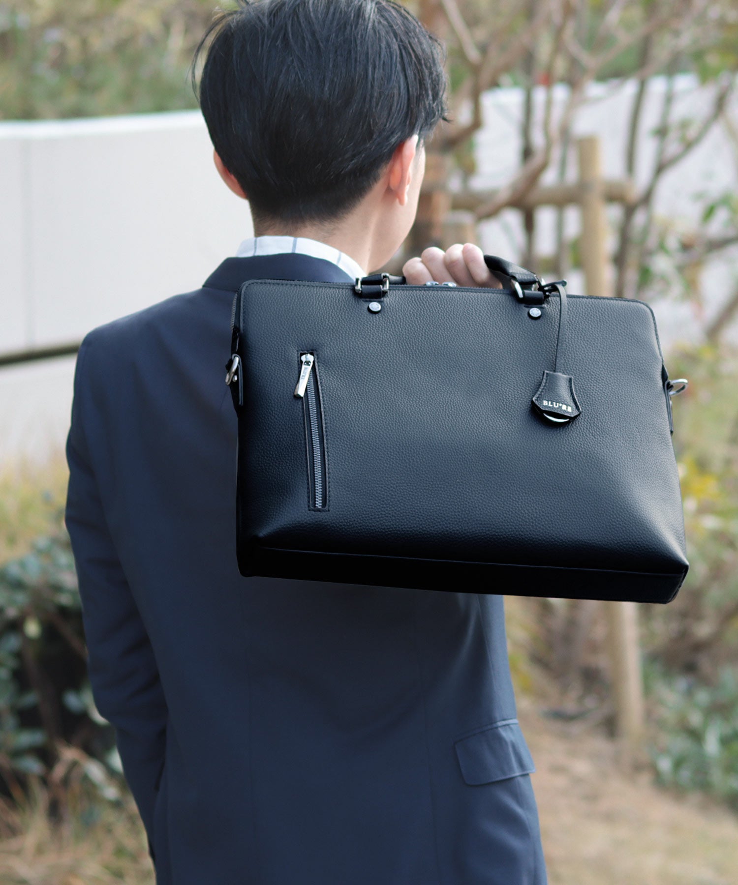 ブルーレ BLU'RE トートバッグ ビジネスバッグ ブリーフケース 薄マチ A4 本革 メンズ 男性用 BLURE ブルーレ BLUー304