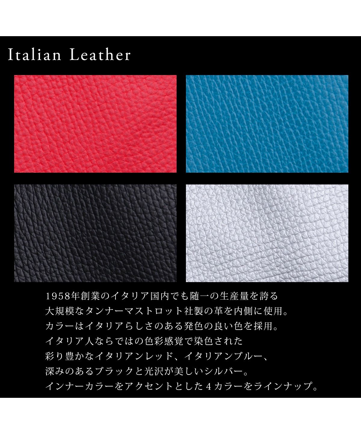 ブルーレ BLU'RE BLU'RE ブルーレ 財布 メンズ 二つ折り 本革 イタリアンレザー メタラックスメッシュ コンパクト 二つ折り財布 日本製 BLUー7002