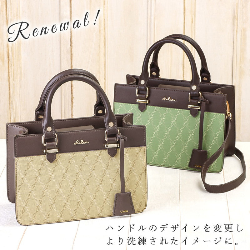 クレリア Clelia ハンドバッグ レディース ショルダーバッグ 2way 箱型 スクエア ブランド 人気 Clelia クレリア Belle ベェル CLー28051
