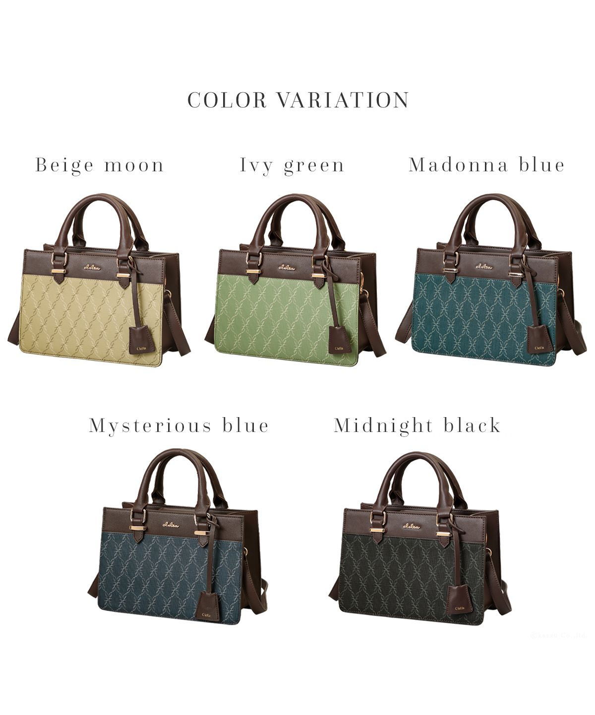 クレリア Clelia ハンドバッグ レディース ショルダーバッグ 2way 箱型 スクエア ブランド 人気 Clelia クレリア Belle ベェル CLー28051