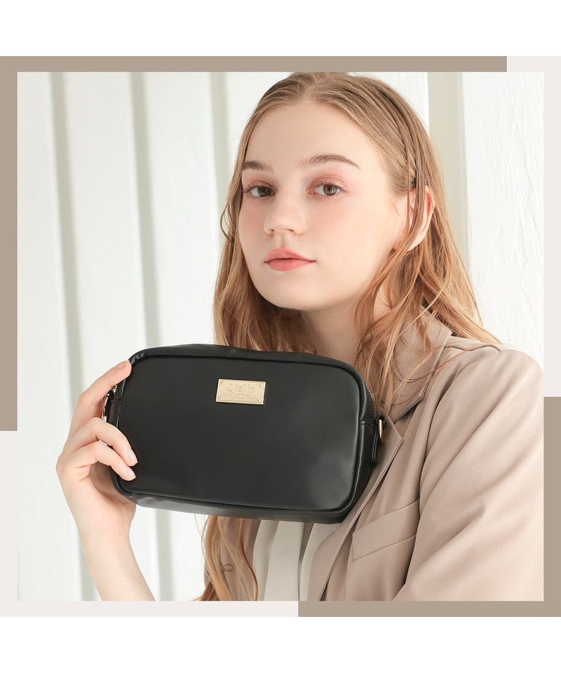 クレリア Clelia ショルダーバッグ ポーチ ミニ レディース 2way 小さめ 肩がけ 軽量 おしゃれ オシャレ かわいい 大人かわいい ボックス型 CLー25818