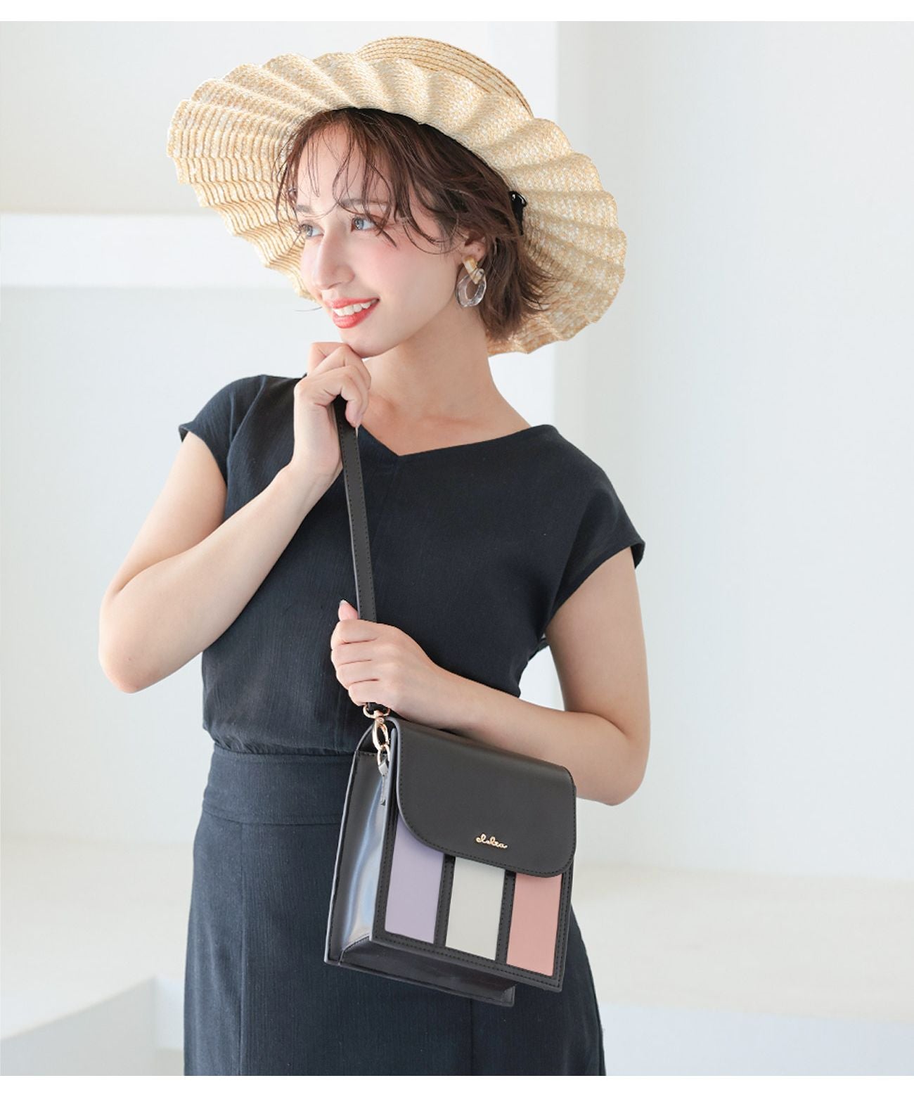 クレリア Clelia ショルダーバッグ ミニバッグ スクエアバッグ レディース 女性 バッグ おしゃれ かわいい 斜め掛け  Clelia クレリア ベレッサ CLー22674 (アメジスト) アメジスト