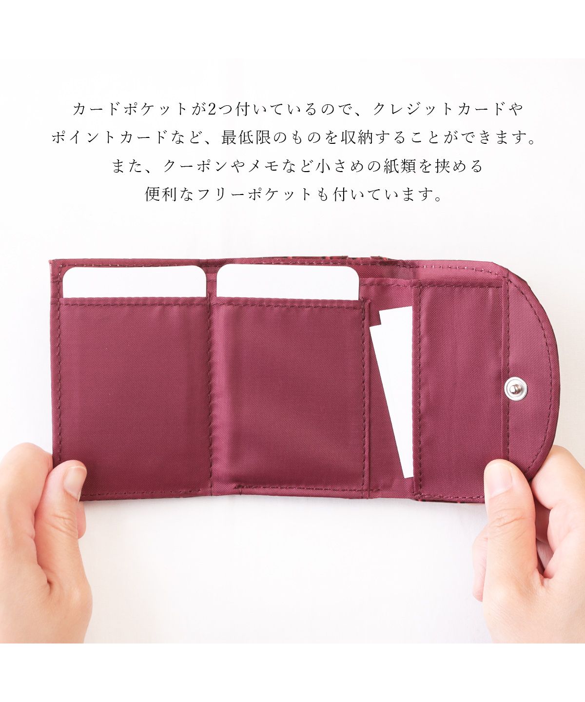 カッズセレクト KAZZU SELECT ミニ財布 メンズ レディース クロコ型押し 三つ折り財布 コンパクト 手のひらサイズ 小さめ MNー8019