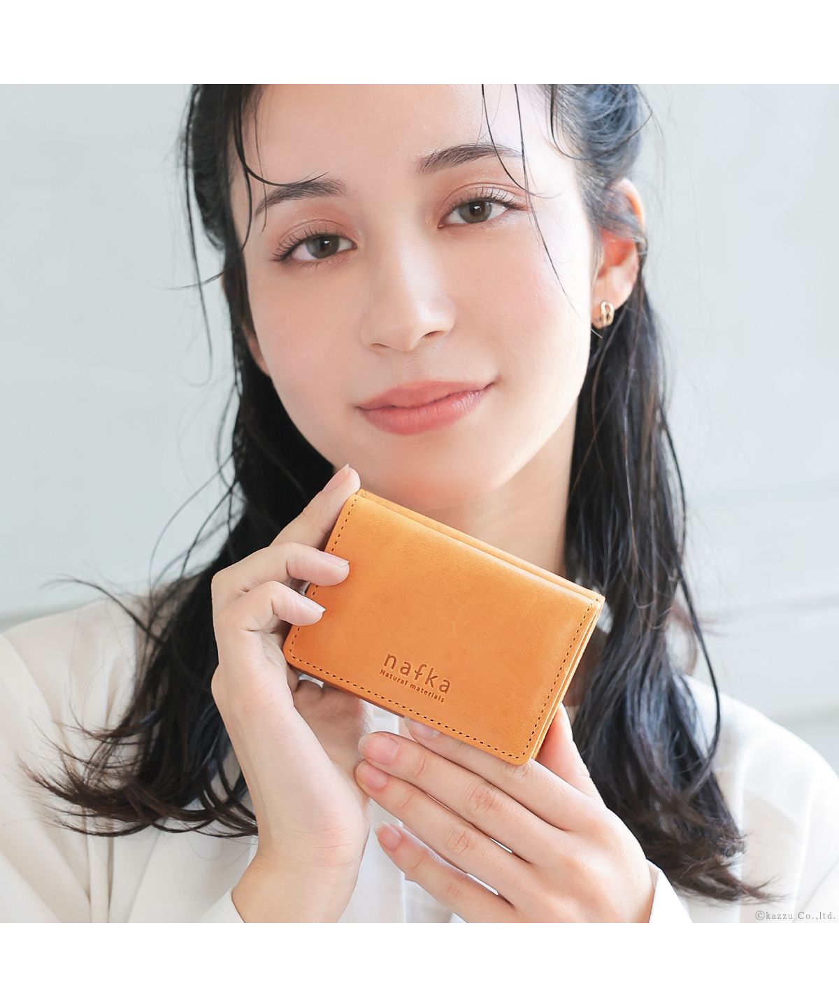 ナフカ nafka ミニ財布 レディース モストロレザー 本革 三つ折り 折り財布 サイフ nafka ナフカ tuuli トゥーリ コンパクト 小さい 牛革 NFKー72008