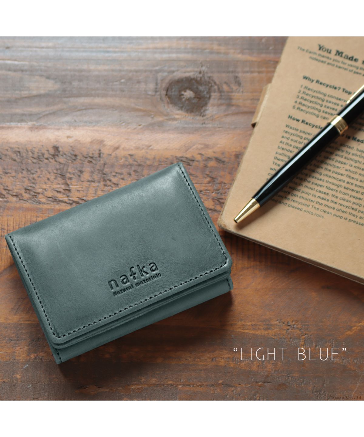 ナフカ nafka ミニ財布 レディース モストロレザー 本革 三つ折り 折り財布 サイフ nafka ナフカ tuuli トゥーリ コンパクト 小さい 牛革 NFKー72008