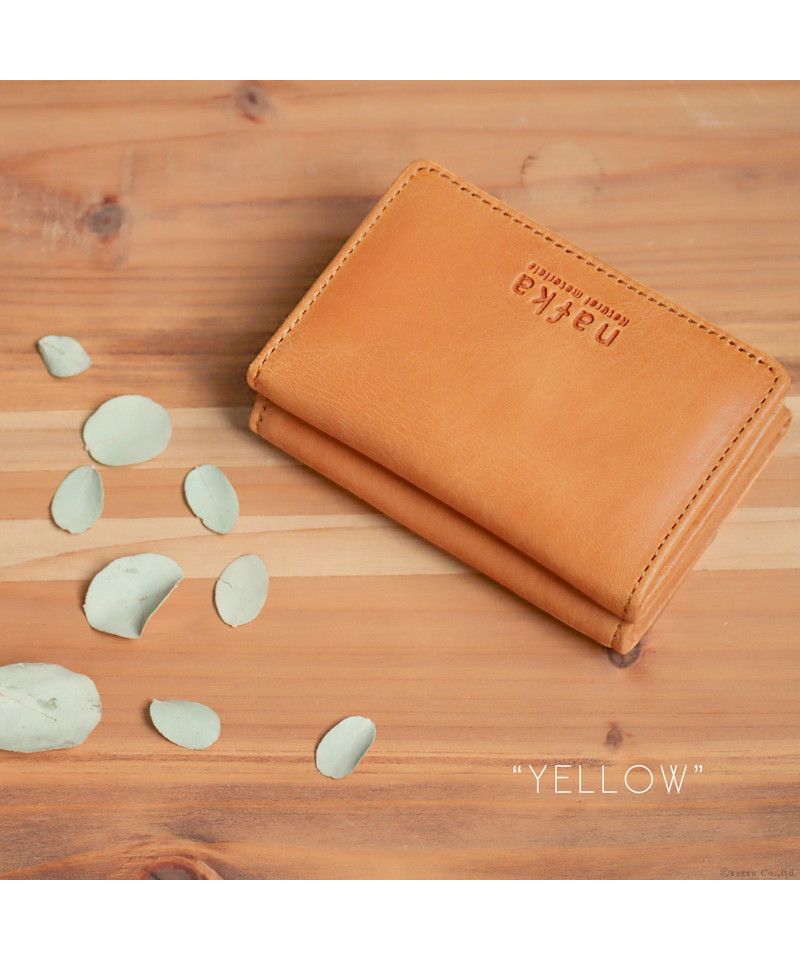 ナフカ nafka ミニ財布 レディース モストロレザー 本革 三つ折り 折り財布 サイフ nafka ナフカ tuuli トゥーリ コンパクト 小さい 牛革 NFKー72008